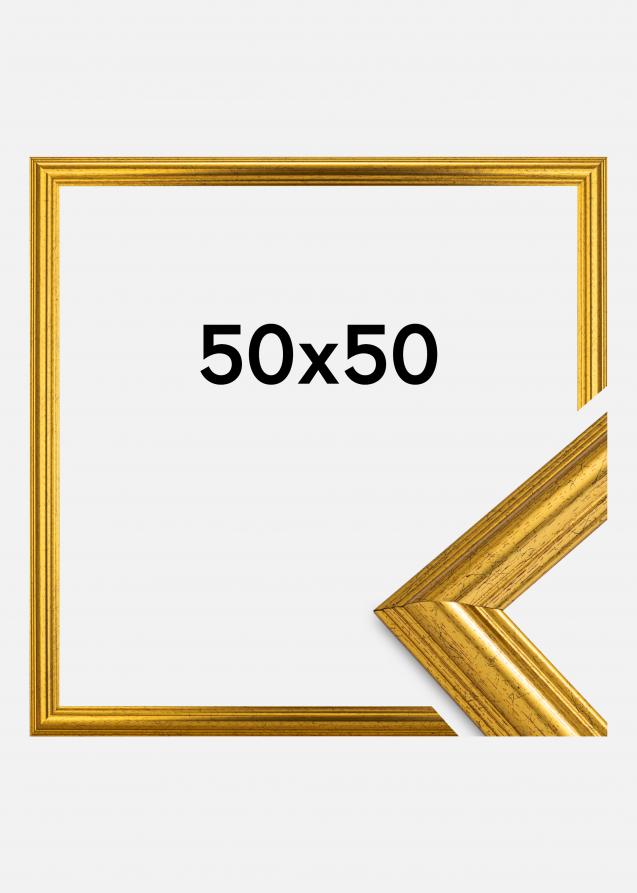 Rahmen Västkusten Acrylglas Gold 50x50 cm