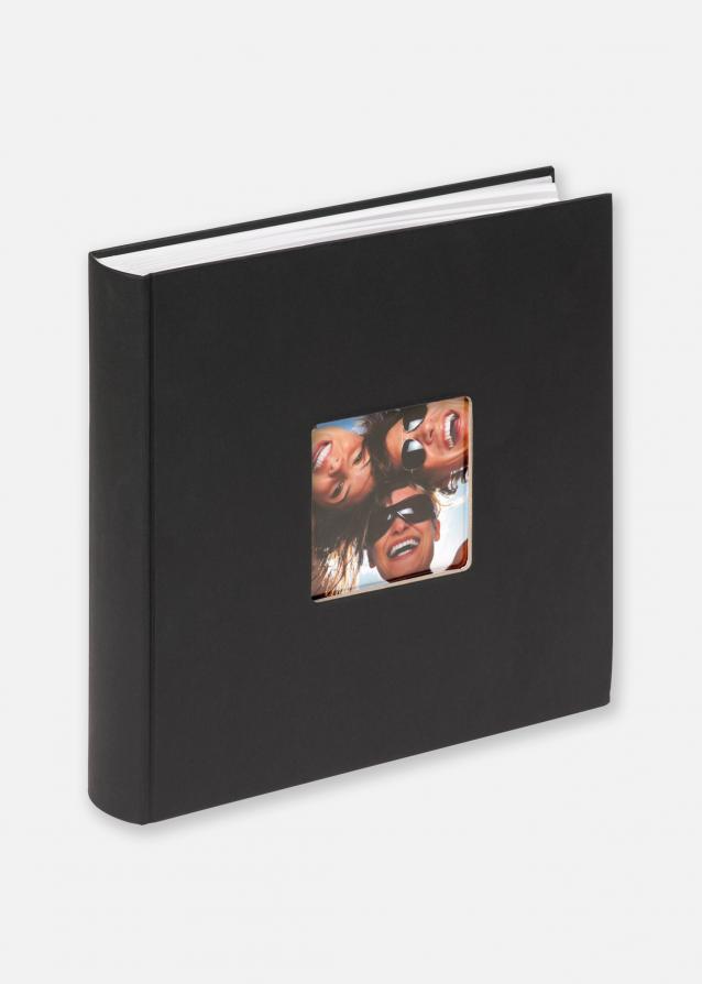 Fun Album Schwarz - 30x30 cm (100 weiße Seiten / 50 Blatt)