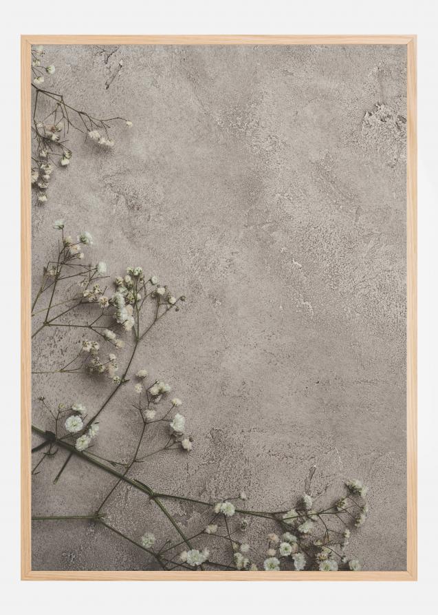Stone Flowers Poster