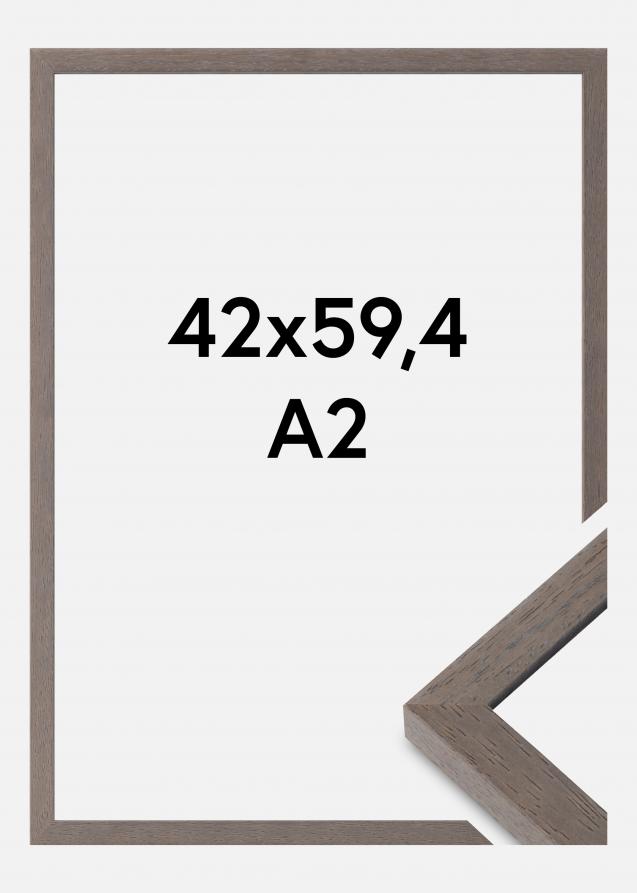 Rahmen Hermes Acrylglas Grau 42x59,4 cm (A2)