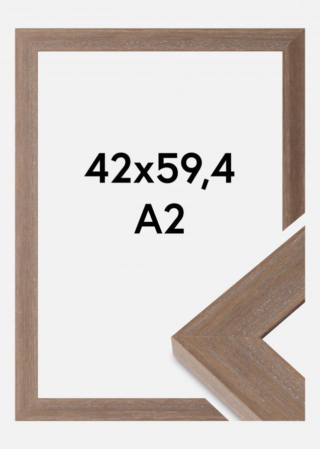 Rahmen Juno Acrylglas Grau 42x59,4 cm (A2)