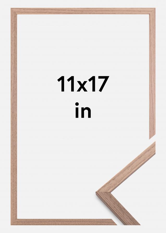 Rahmen Edsbyn Walnuss Hell 11x17 inches (27,94x43,18 cm)