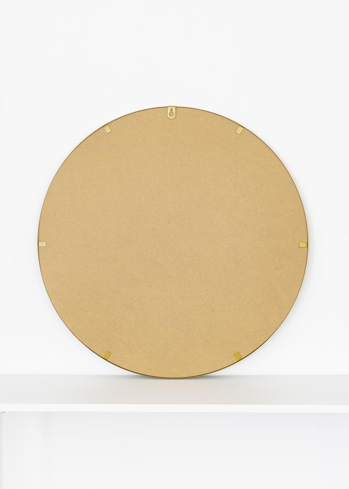 KAILA Runder Spiegel Triangles - Gold 55 cm 