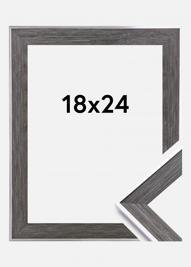 Rahmen Bohemian Grau 18x24 cm