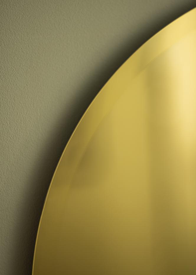 KAILA Runder Spiegel Gold Deluxe 50 cm 