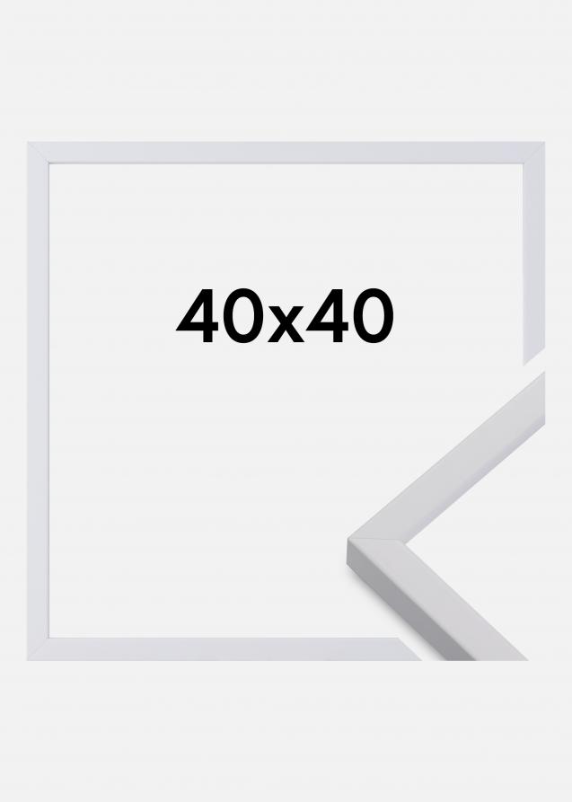 Rahmen Exklusiv Weiß 40x40 cm