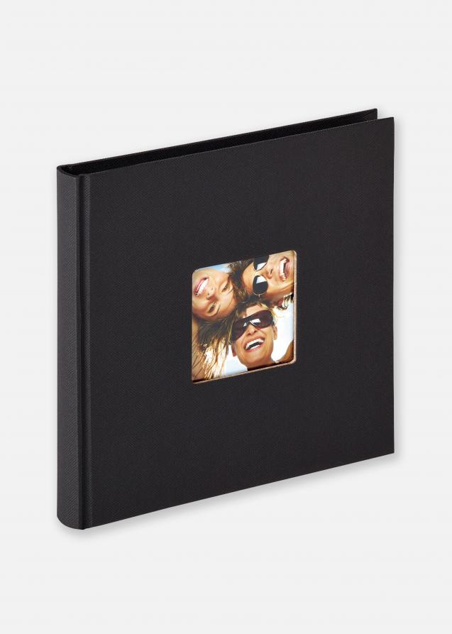 Fun Album Schwarz - 18x18 cm (30 schwarze Seiten / 15 Blatt)