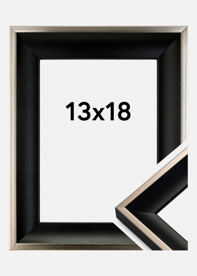 Rahmen Öjaren Schwarz-Silber 13x18 cm