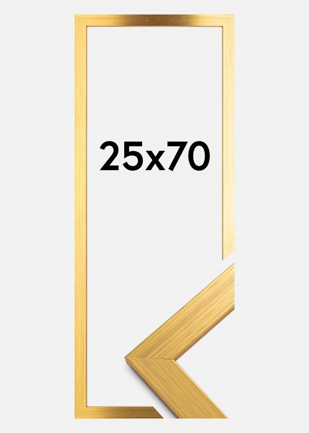 Rahmen Gold Wood 25x70 cm