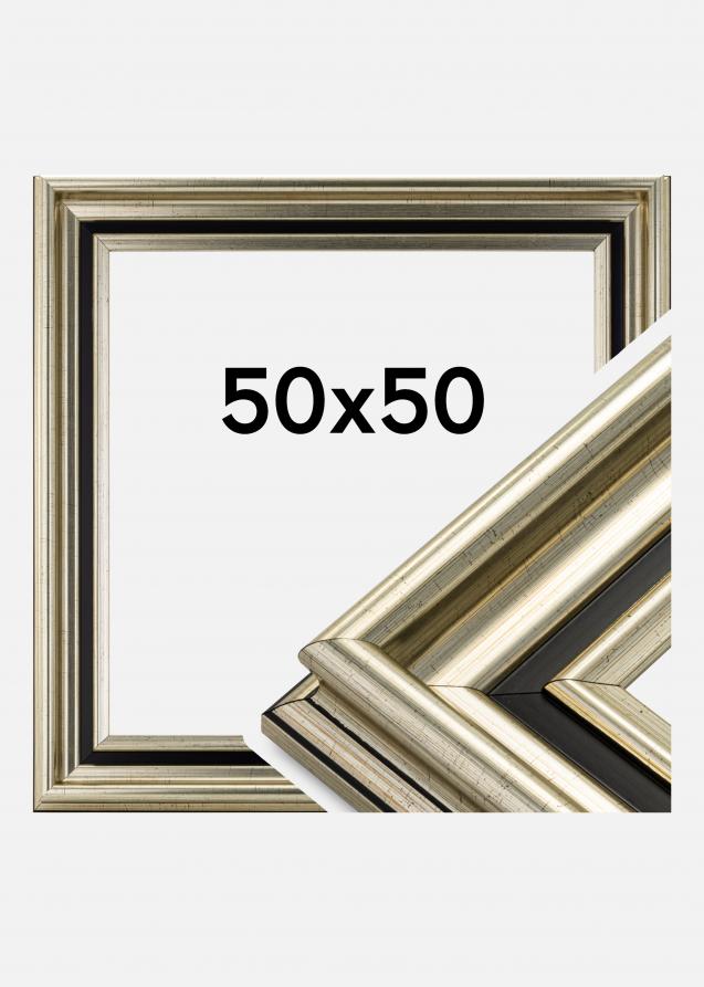 Rahmen Gysinge Premium Silber 50x50 cm