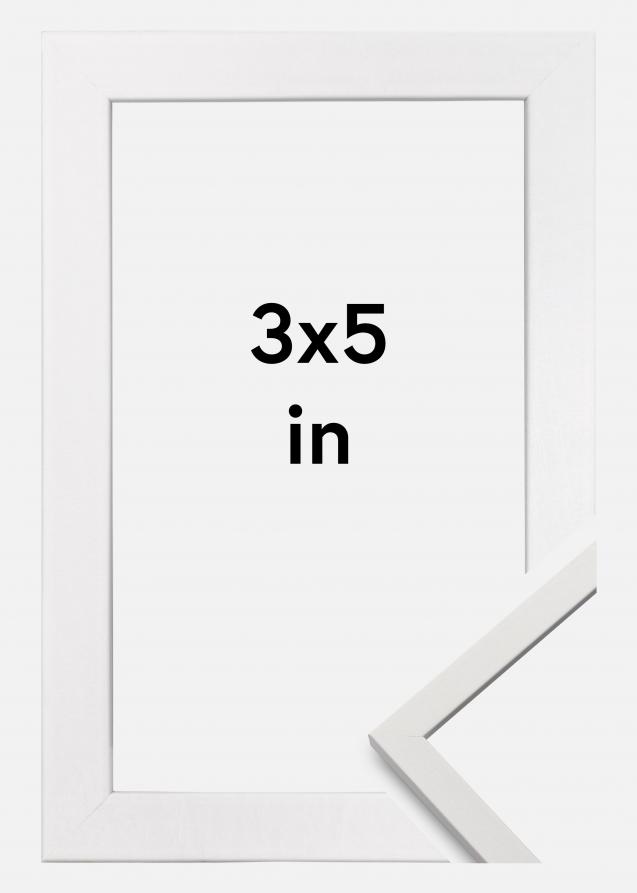 Rahmen Edsbyn Acrylglas Weiß 3x5 inches (7,62x12,7 cm)