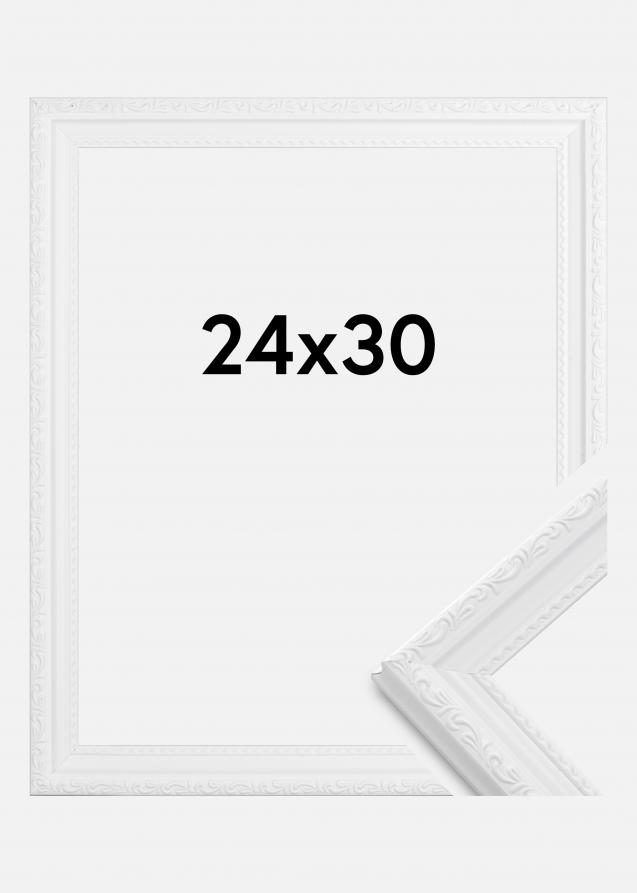 Rahmen Abisko Acrylglas Weiß 24x30 cm