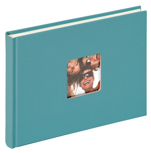 Fun Album Türkis - 22x16 cm (40 weiße Seiten / 20 Blatt)