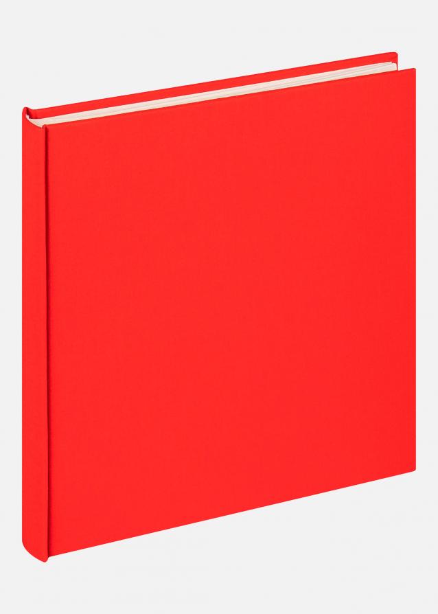 Cloth Fotoalbum Rot - 22,5x24 cm (40 weiße Seiten / 20 Blatt)