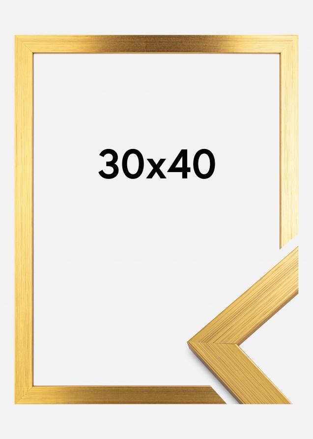 Rahmen Gold Wood 30x40 cm