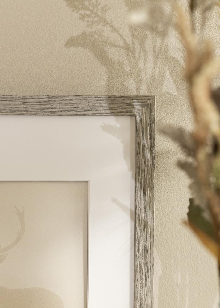 Rahmen Stilren Acrylglas Grey Oak 30x40 cm