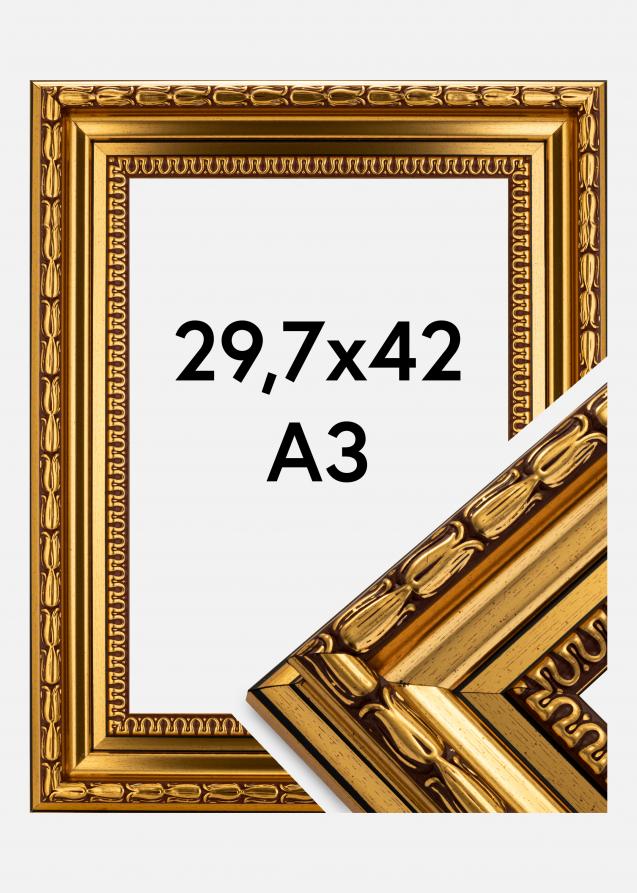 Rahmen Birka Premium Gold 29,7x42 cm (A3)
