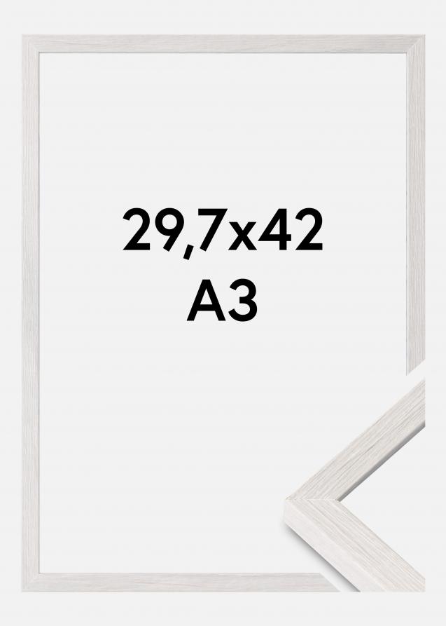 Rahmen Ares Acrylglas White Oak 29,7x42 cm (A3)