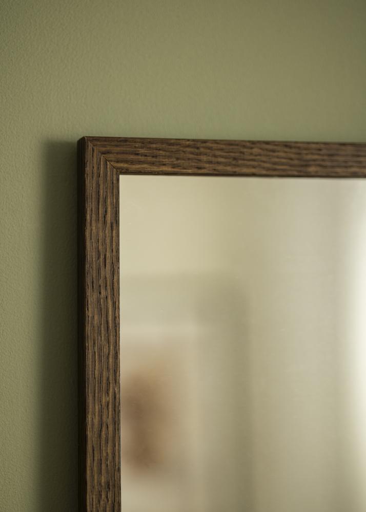 Spiegel Solid Smoked Oak 70x70 cm