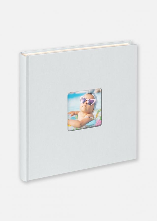 Fun Babyalbum Blau - 26x25 cm (40 weiße Seiten/20 Blatt)