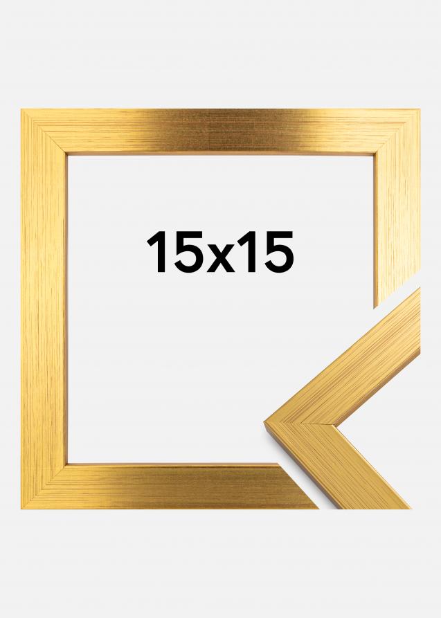 Rahmen Gold Wood 15x15 cm