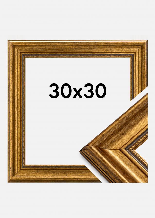Rahmen Rokoko Acrylglas Gold 30x30 cm
