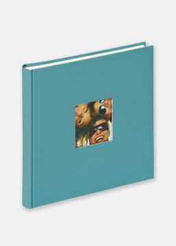 Fun Album Trkis - 26x25 cm (40 weie Seiten / 20 Blatt)