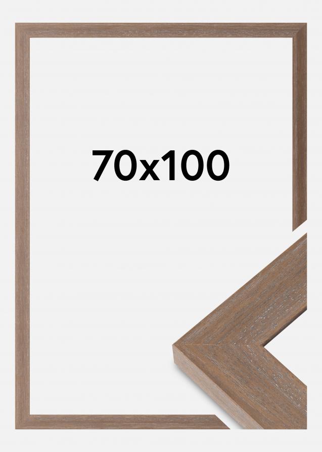 Rahmen Juno Acrylglas Grau 70x100 cm