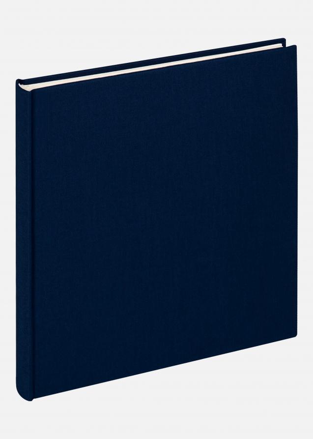Cloth Fotoalbum Blau - 22,5x24 cm (40 weiße Seiten / 20 Blatt)