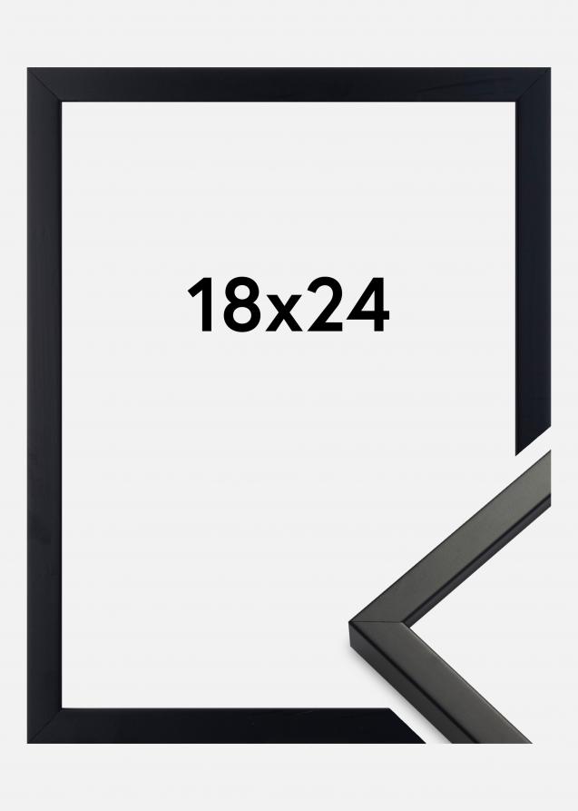 Rahmen Exklusiv Schwarz 18x24 cm