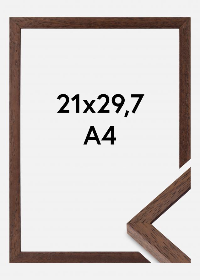 Rahmen Ares Acrylglas Teak 21x29,7 cm (A4)