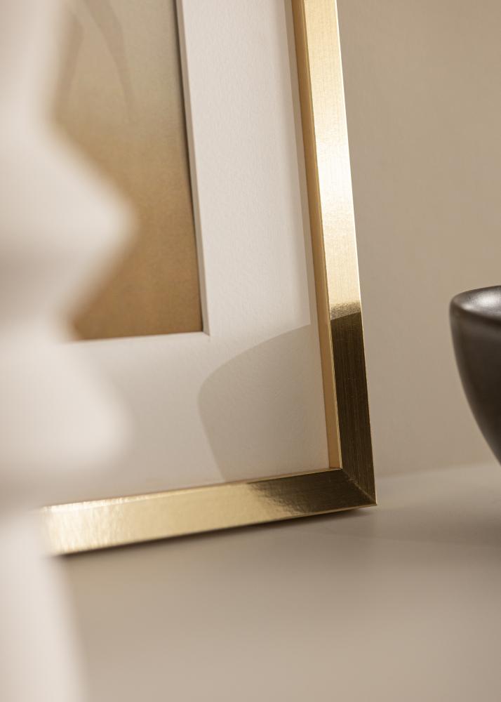 Rahmen Trendy Acrylglas Gold 42x59,4 cm (A2)