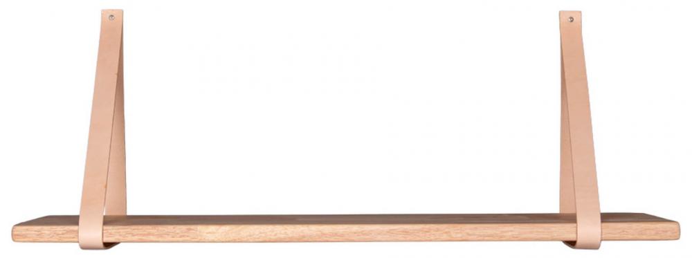 Wandregal Forno 120 cm - Holz/Braun