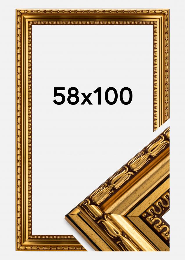 Rahmen Birka Premium Gold 58x100 cm