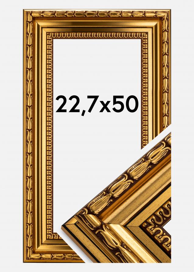 Rahmen Birka Premium Gold 22,7x50 cm