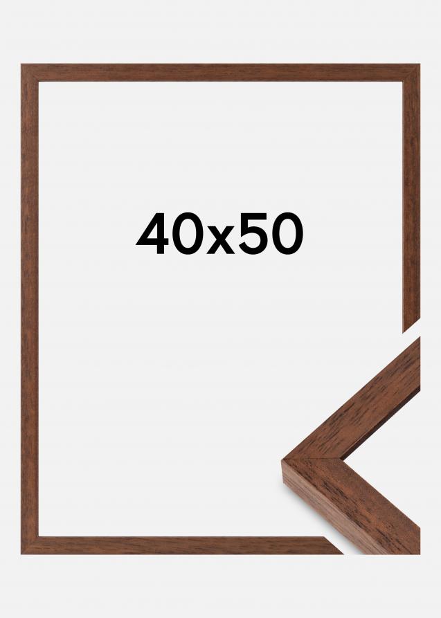 Rahmen Hermes Acrylglas Teak 40x50 cm