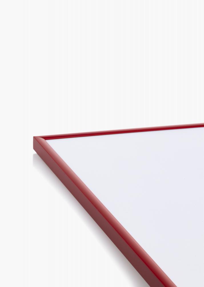 Rahmen New Lifestyle Medium Red 50x70 cm - Passepartout Wei 42x59,4 cm