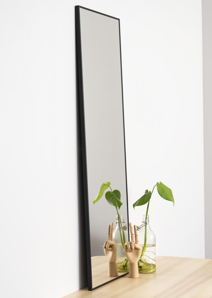 Spiegel Narrow Schwarz 41x121 cm