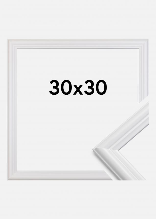 Rahmen Siljan Acrylglas Weiß 30x30 cm