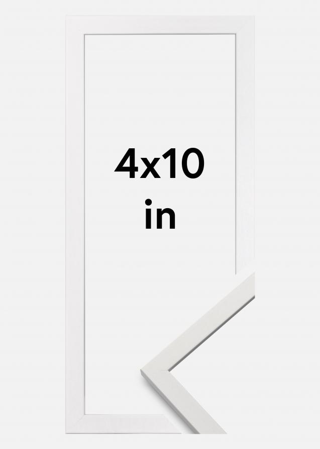 Rahmen Edsbyn Weiß 4x10 inches (10,16x25,4 cm)