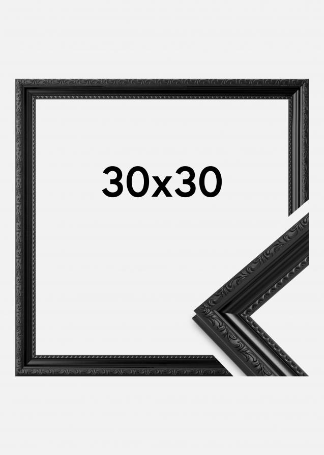 Rahmen Abisko Acrylglas Schwarz 30x30 cm