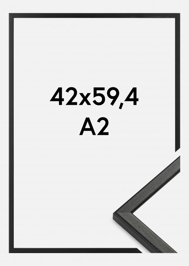 Rahmen Kaspar Acrylglas Schwarz 42x59,4 cm (A2)