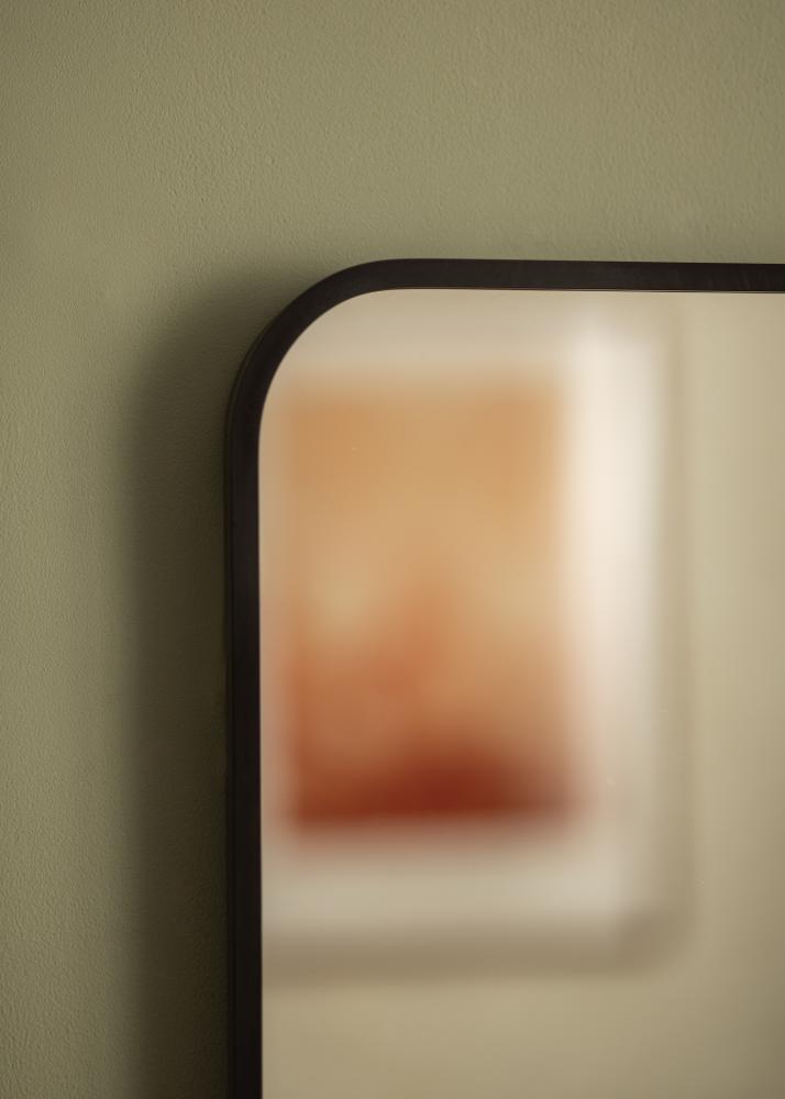 Spiegel Madrid Schwarz 50x70 cm