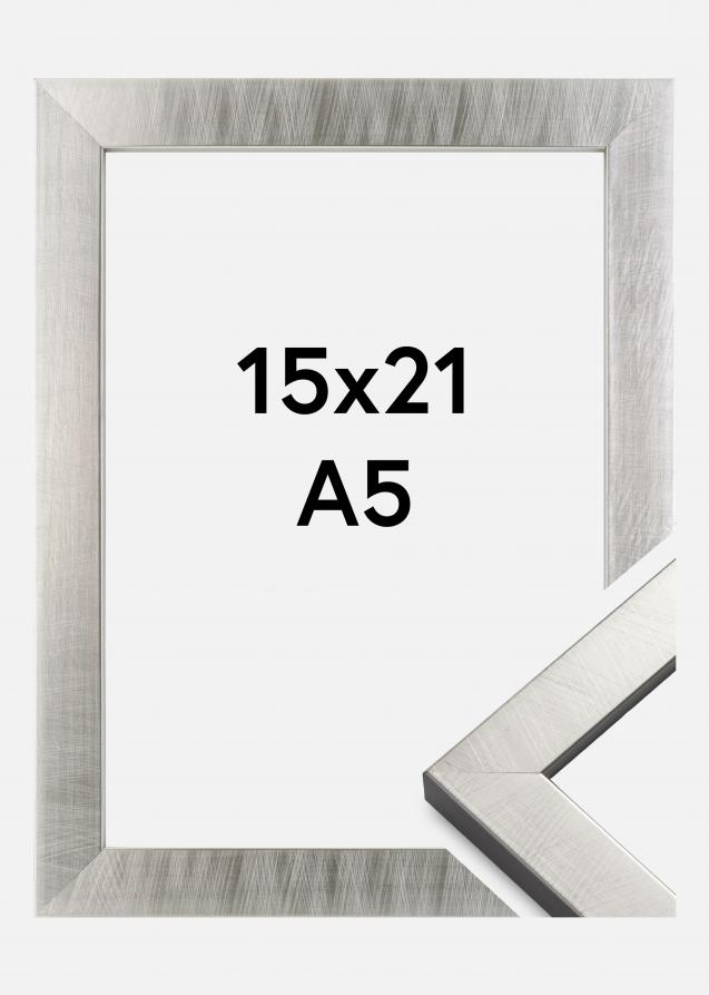 Rahmen Uppsala Acrylglas Silber 15x21 cm (A5)