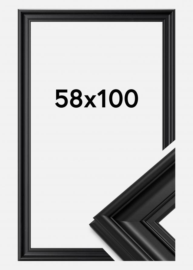 Rahmen Mora Premium Schwarz 58x100 cm