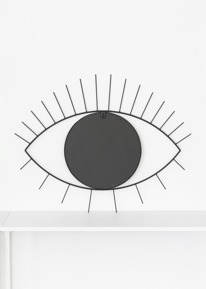 KAILA Spiegel Eye - Schwarz 54x69 cm