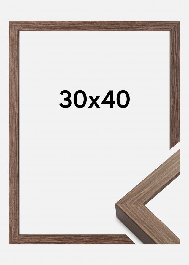 Rahmen Elegant Box Braun 30x40 cm