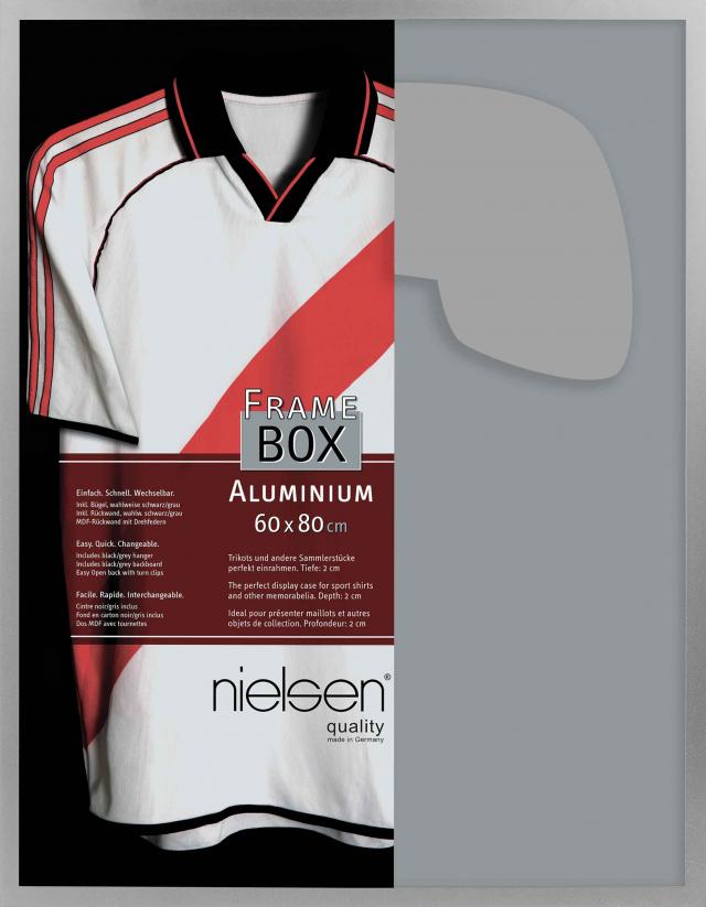 Rahmen Nielsen Frame Box II Silber 60x80 cm