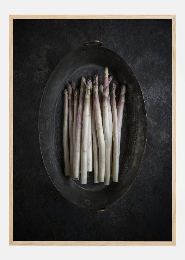 White Asparagus Poster