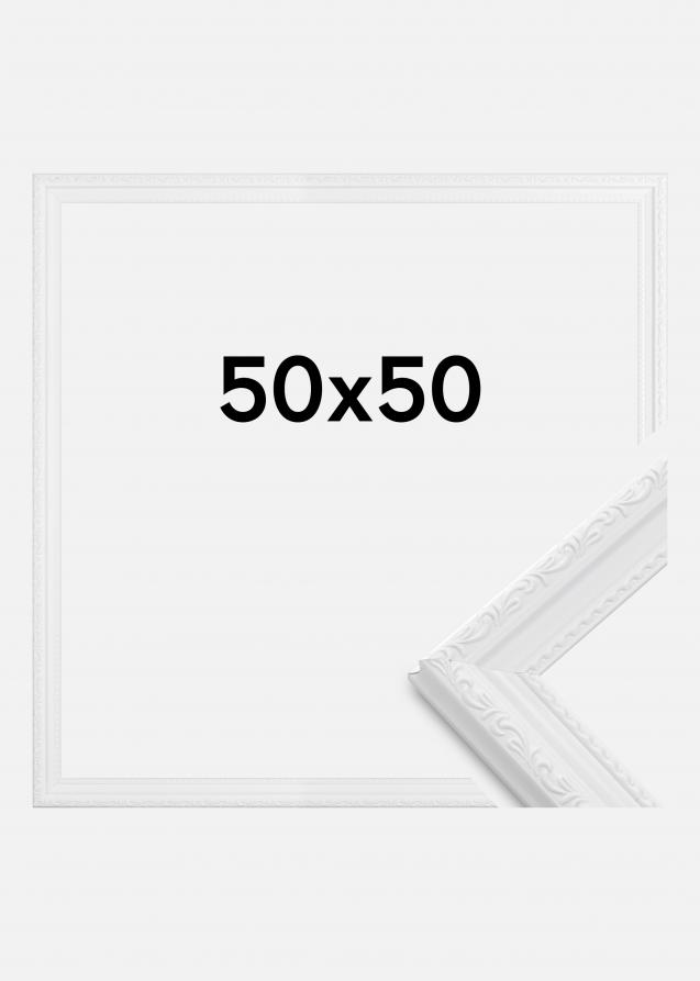 Rahmen Abisko Acrylglas Weiß 50x50 cm